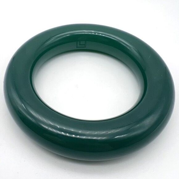 TRADEMARK™ Burch‎ sisters art deco bangle bracelet green vintage inspired small - Picture 2 of 5